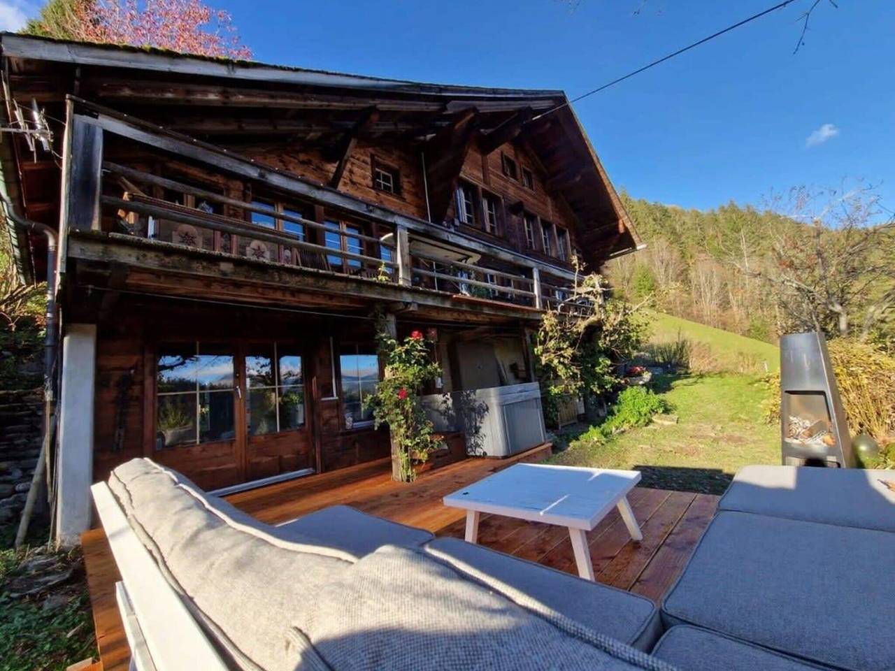 Chalet in Rougemont nahe Skipisten in Rougemont, Alpes Vaudoises