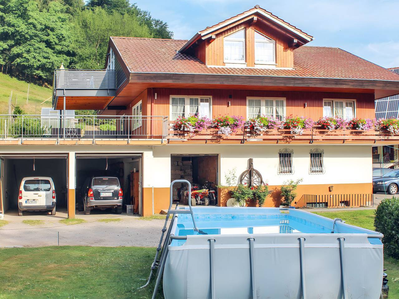 Ganze Ferienwohnung, Josenhof - Ferienwohnung Hofblick in Wolfach, Kinzigtal