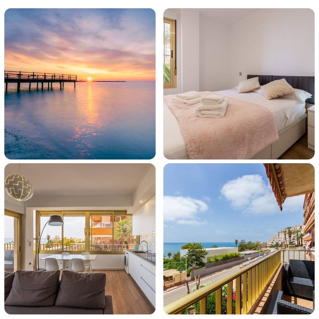 Hel lägenhet, Lägenhet för 5 Personer med balkong in Santa Pola, Costa Blanca