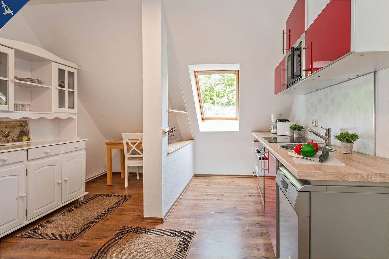 Appartement entier, Gemütliche Ferienwohnung in Ahlbeck mit Garten – 800 m vom Strand entfernt
Kurzbeschreibung in Drei Kaiserbäder, Ahlbeck