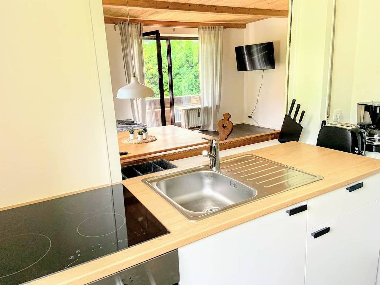 Ganze Ferienwohnung, Haus Oberwössen Studio #2 Rechenberg mit Sauna in Unterwössen, Bayerische Alpen