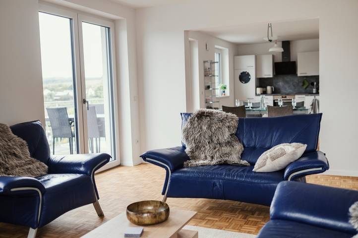 Ferienwohnung für 4 Personen, mit Balkon und Garten