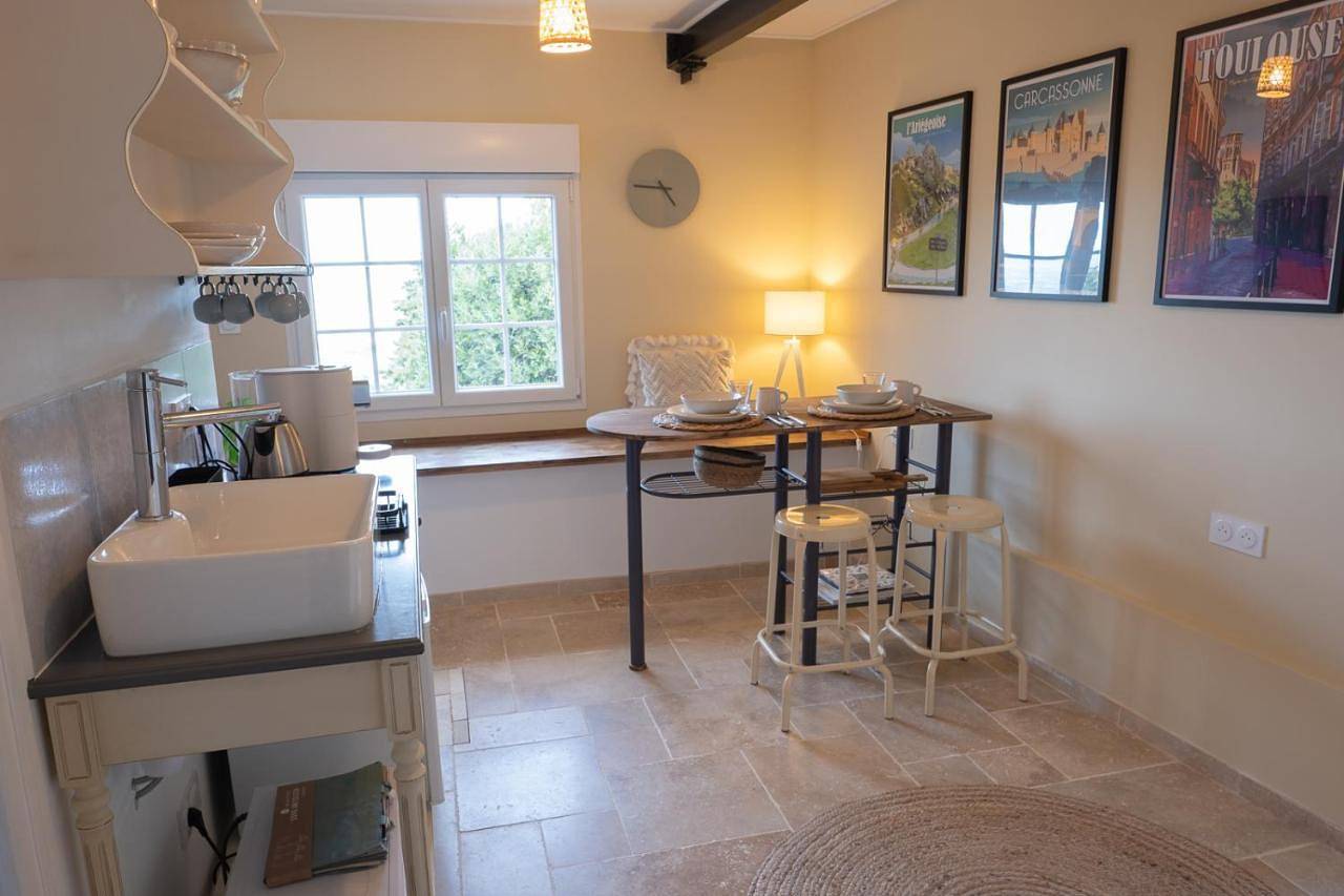 Les Deux Petits Pois in Fanjeaux, Région de Carcassonne