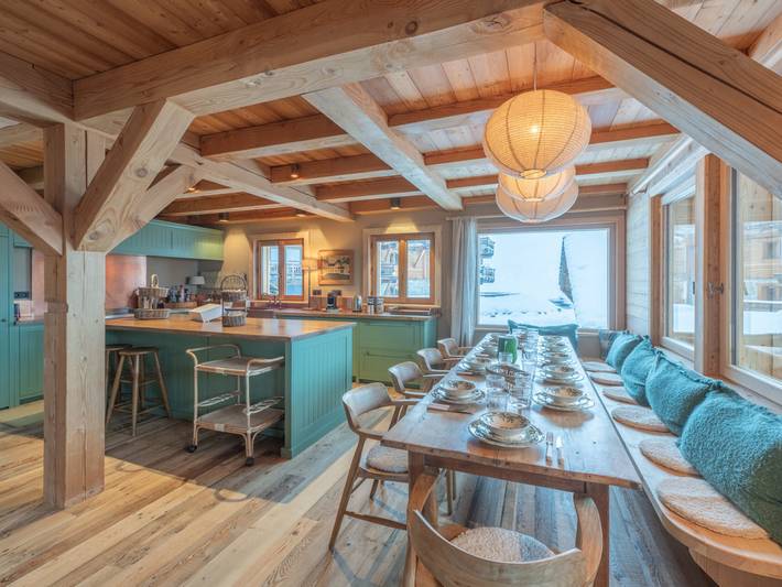Chalet pour 14 personnes, avec jacuzzi ainsi que sauna et terrasse à Huez - 3