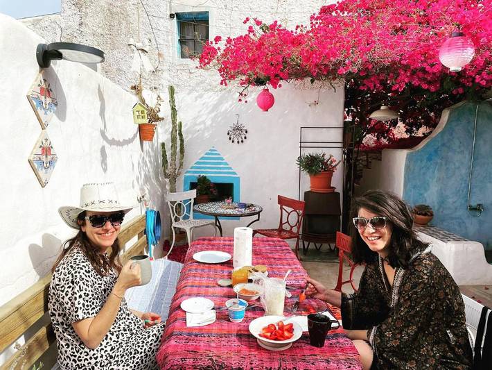 Casa rural para 2 personas, con vistas y jardín en Níjar