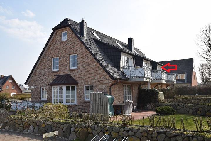Ganze Wohnung, Moderne 2-Zimmer-Wohnung im Friesenstil mit Balkon in Wenningstedt in Nordfriesische Inseln (Schleswig-Holstein) (Schleswig-Holstein), Wenningstedt