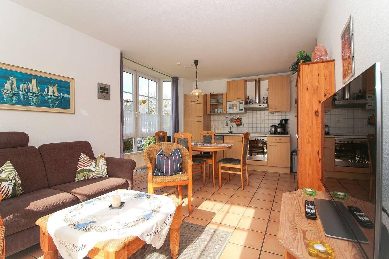 Geheel vakantieappartement, Vakantieappartement voor 4 personen met terras in Norden, Norden en omgeving