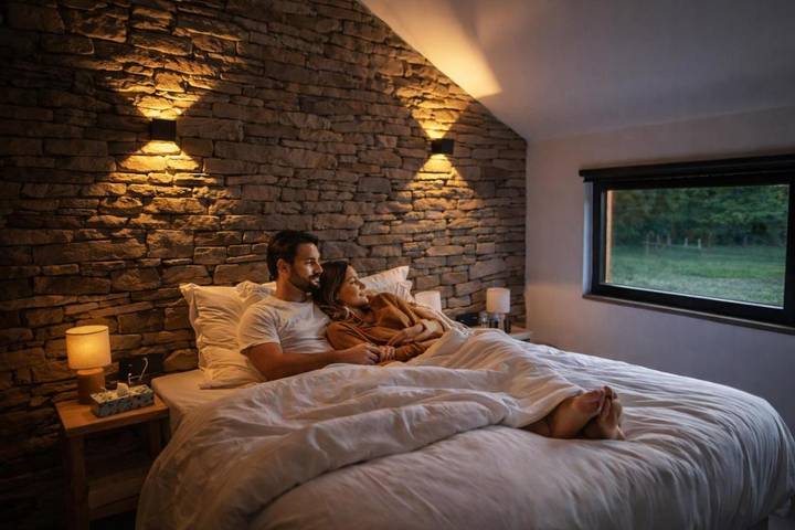 Hôtel pour 4 personnes, avec Terrasse et Jacuzzi ainsi que Jardin et Sauna à Lierneux - 3