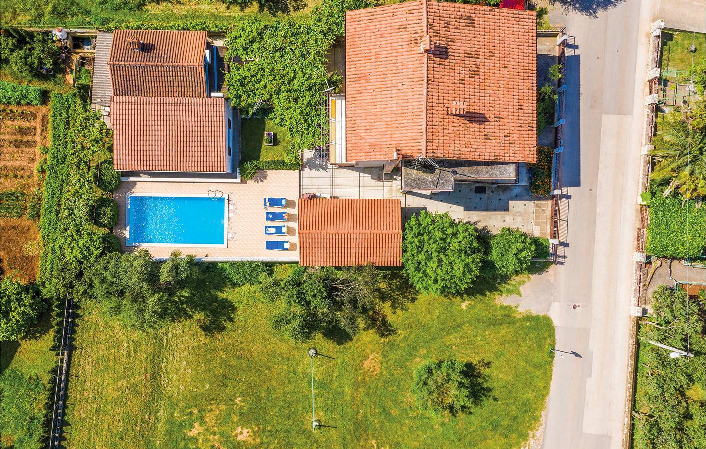 Ferienhaus für 10 Personen mit Terrasse in Stinjan, Südküste Istrien