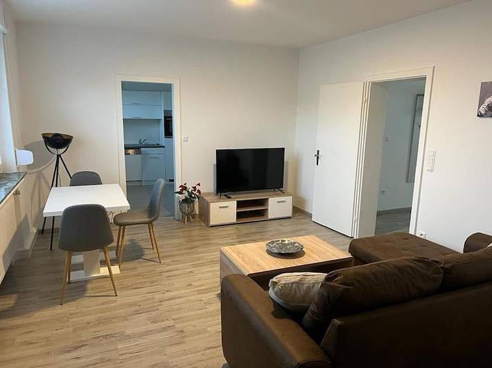 Gîte pour 6 personnes, avec Balcon ainsi que Terrasse et Jardin dans Lubbecke