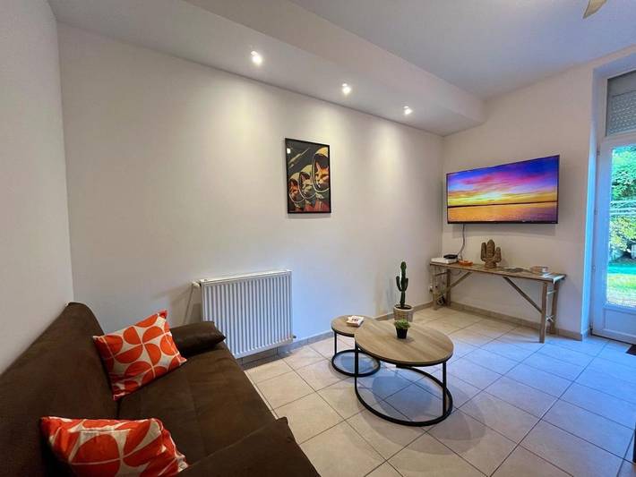 Appartement de vacances pour 4 personnes, avec jardin