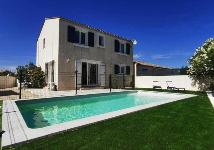 Villa pour 9 personnes, avec piscine et jardin, animaux acceptés - 1