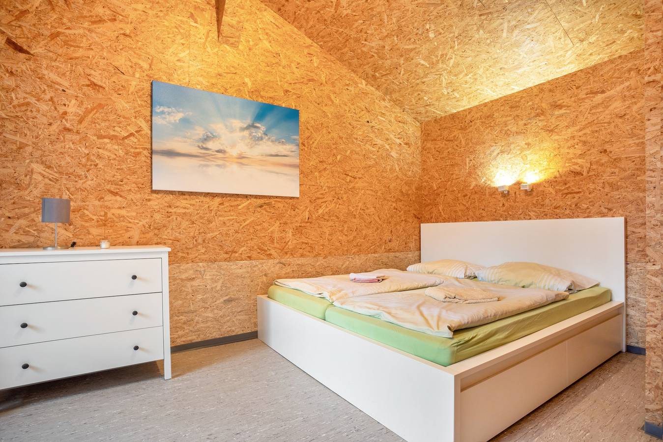 Bungalow '- Himmelsblau -' met gedeeld terras, gedeelde tuin en Wifi, foto 15