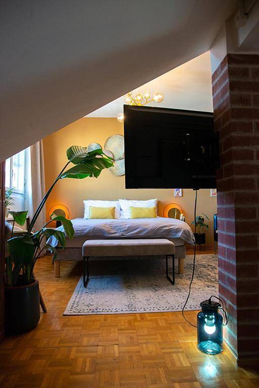 Apartamento inteiro, One-Bedroom Apartment in Les Eaux-Vives, Genebra