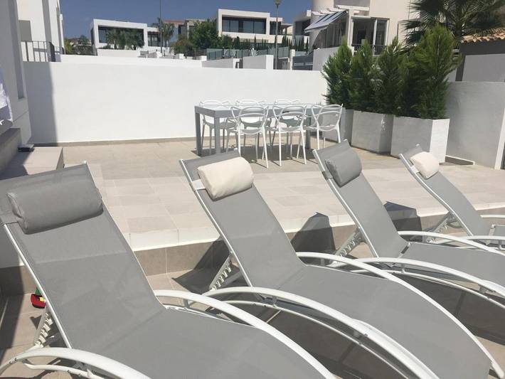 Casa rural para 6 personas, con jardín y vistas además de terraza y piscina, Se admiten mascotas en San Fulgencio - 4