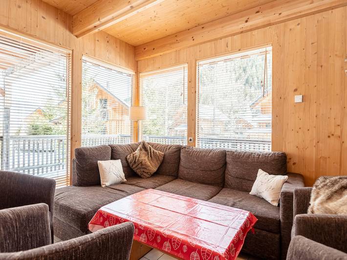 Chalet für 9 Personen, mit Terrasse und Garten sowie Sauna in der Steiermark - 2