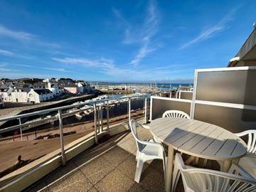 Gîte pour 4 personnes, avec balcon dans Port Haliguen
