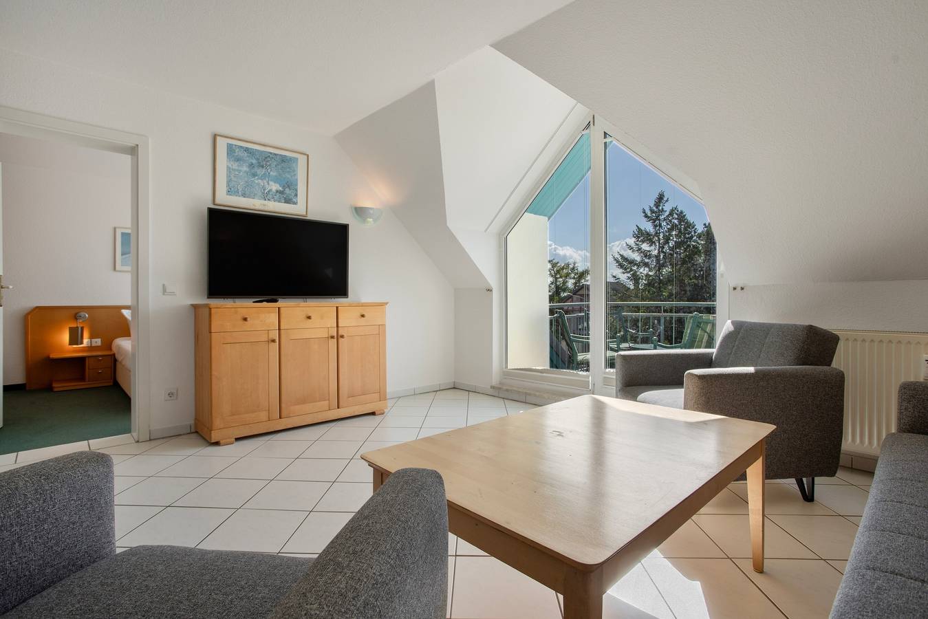 Appartement entier, Appartement « Sunshine » avec balcon et Wi-Fi in Zempin, Usedomer Norden