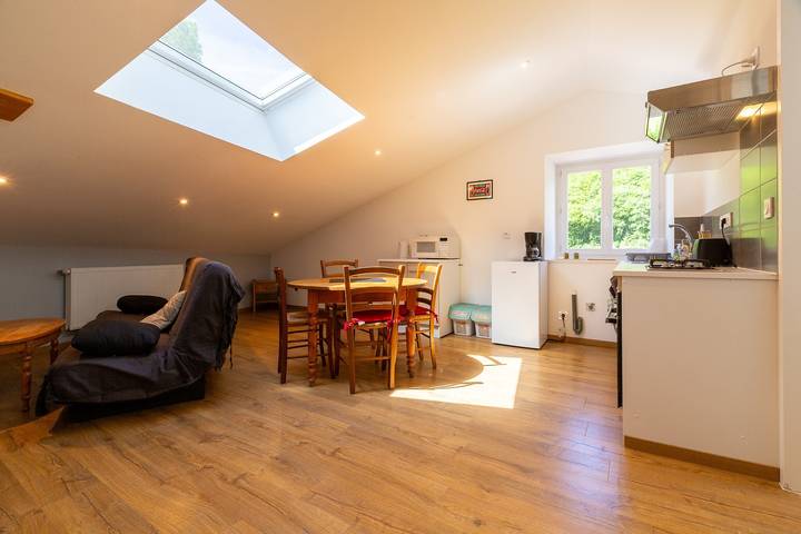 Appartement de vacances pour 3 personnes, avec Jardin