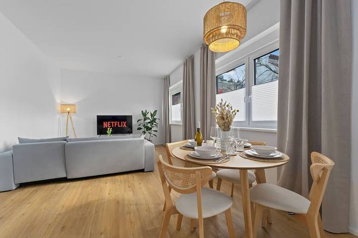 Appartement entier, Central | Modern | Old Town | Parking lot | 70 m² in Bad Kreuznach, Arrondissement de Bad Kreuznach