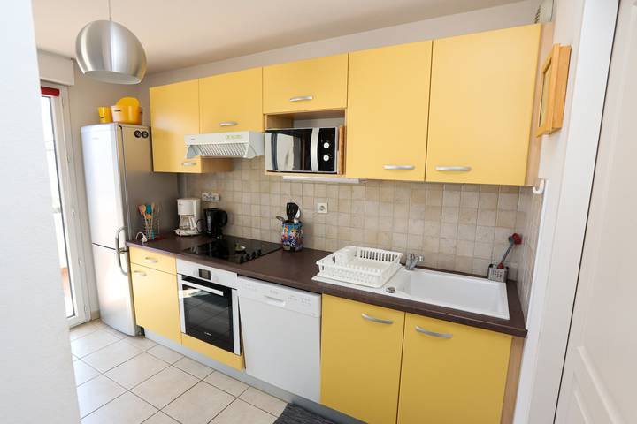 Gîte pour 4 personnes, avec balcon dans Plage Rodin - 4