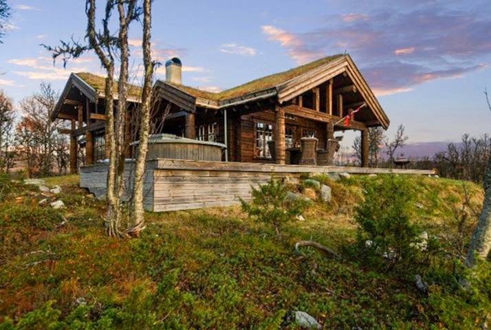 Ferienhaus für 8 Personen, mit Terrasse und Sauna, mit Haustier in Ost-Norwegen