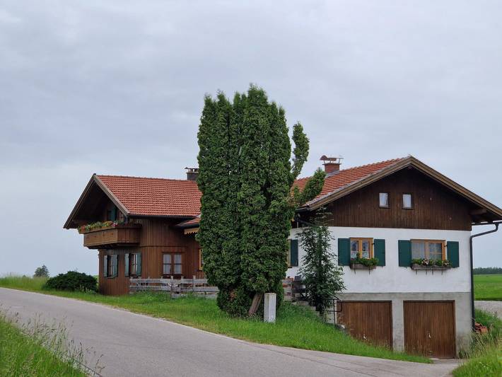 Ferienwohnung für 2 Personen, mit Terrasse in Halblech