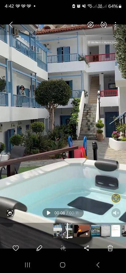 Appart’hôtel pour 2 personnes, avec piscine ainsi que jacuzzi et jardin, adapté aux familles