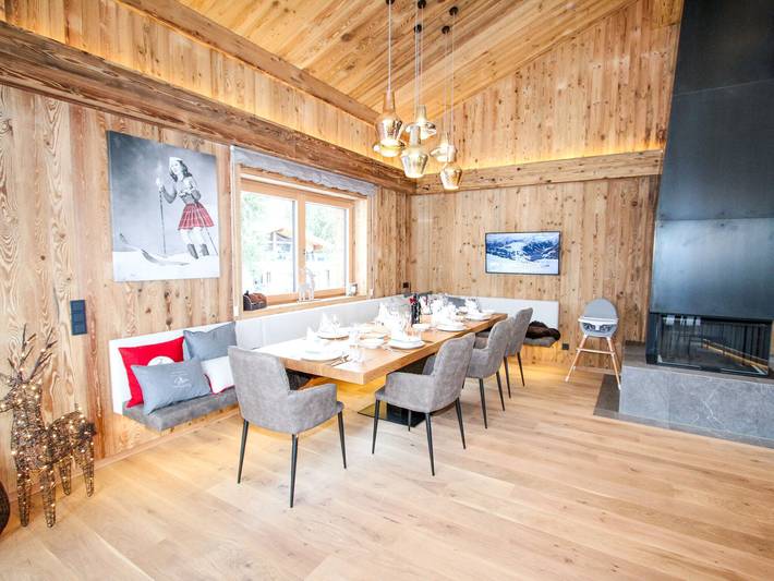 Ferienhaus für 12 Personen, mit Whirlpool und Balkon sowie Balkon/Terrasse und Sauna in Wald im Pinzgau - 3