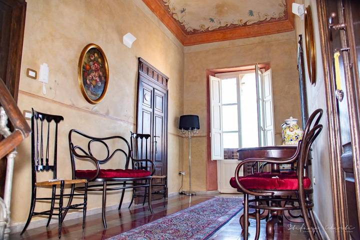 Location de vacances pour 3 personnes, avec vue ainsi que piscine et jardin à Tortoreto Alto - 2