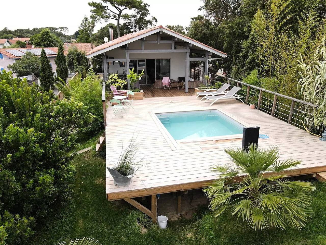 Villa pour 8 Personnes dans Capbreton, Région de Dax