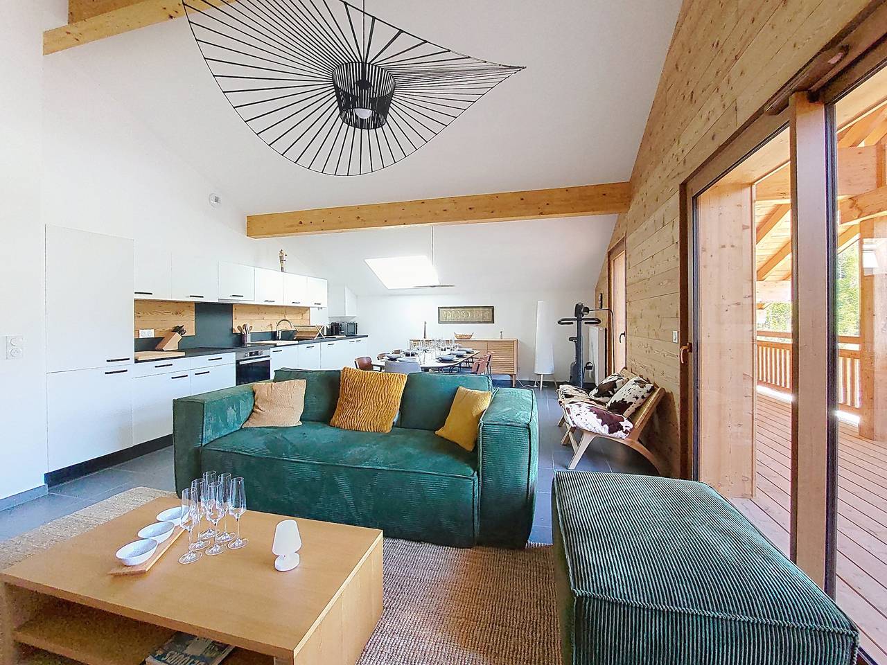 Appartement entier, Snow Roc B401 - 6/8 personnes - 4 chambres - Vue montagne in Saint-Jean-d'Aulps, Les Portes du Soleil