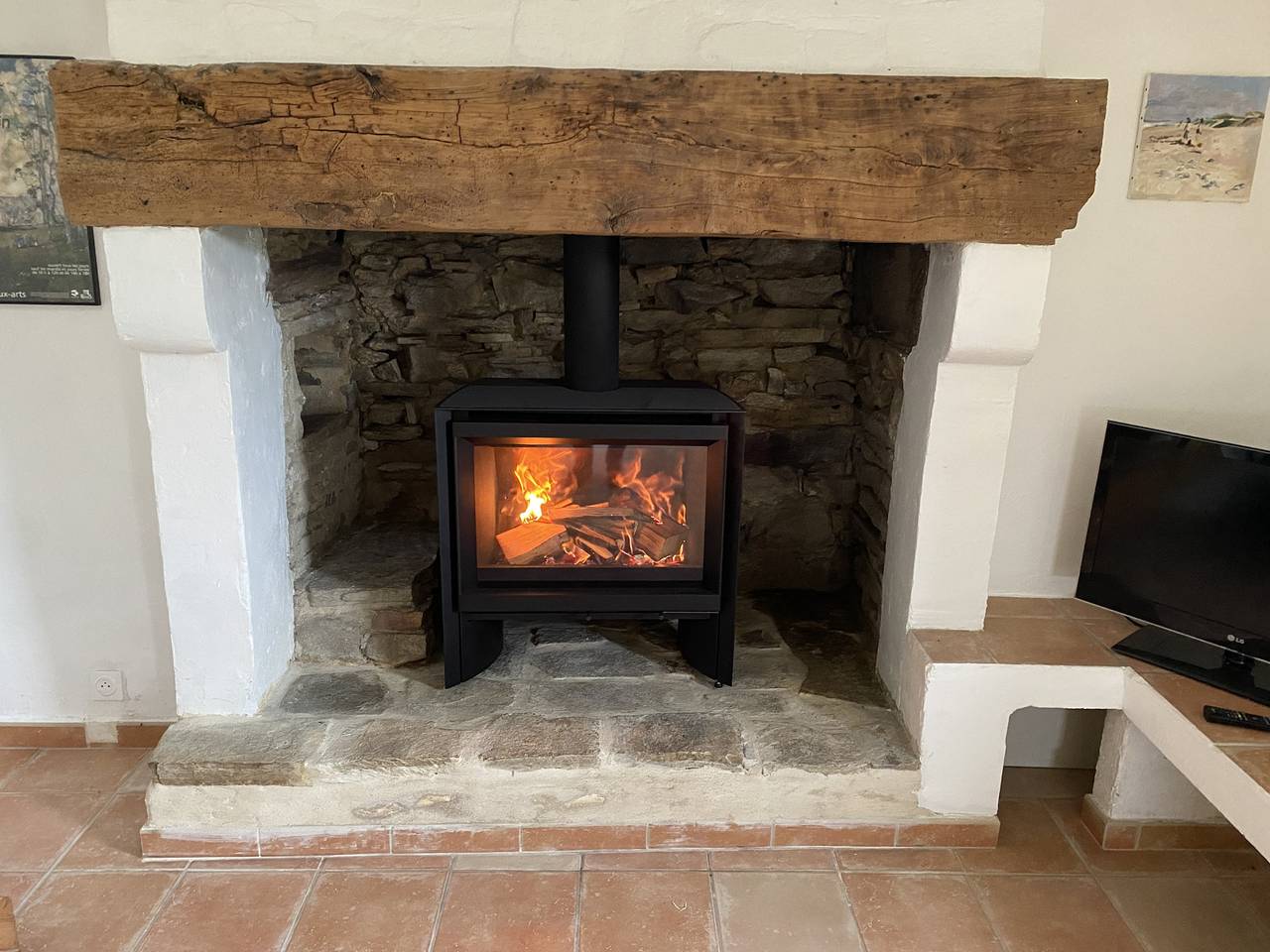 Jolie maison &agrave; la campagne pour 4  in Saint-Jean-Trolimon, Région de Quimper