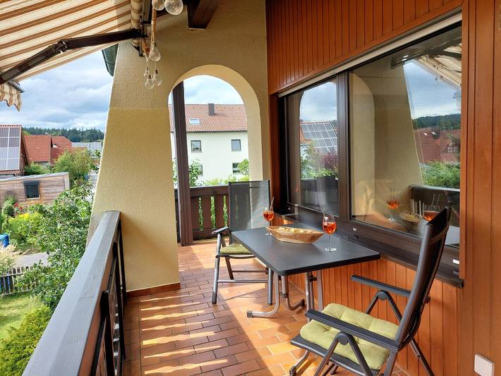 Chalet für 4 Personen, mit Garten und Balkon, mit Haustier im Fichtelgebirge - 2