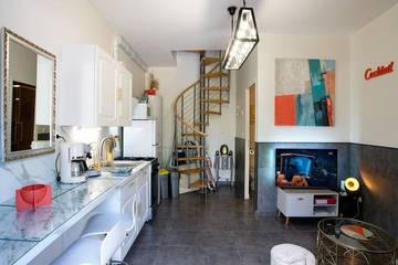 Gîte pour 3 personnes, avec terrasse à Bordeaux-Saint-Clair