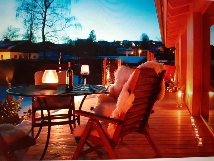 Ferienhaus für 4 Personen, mit Garten und Whirlpool sowie Sauna in Lindberg - 2