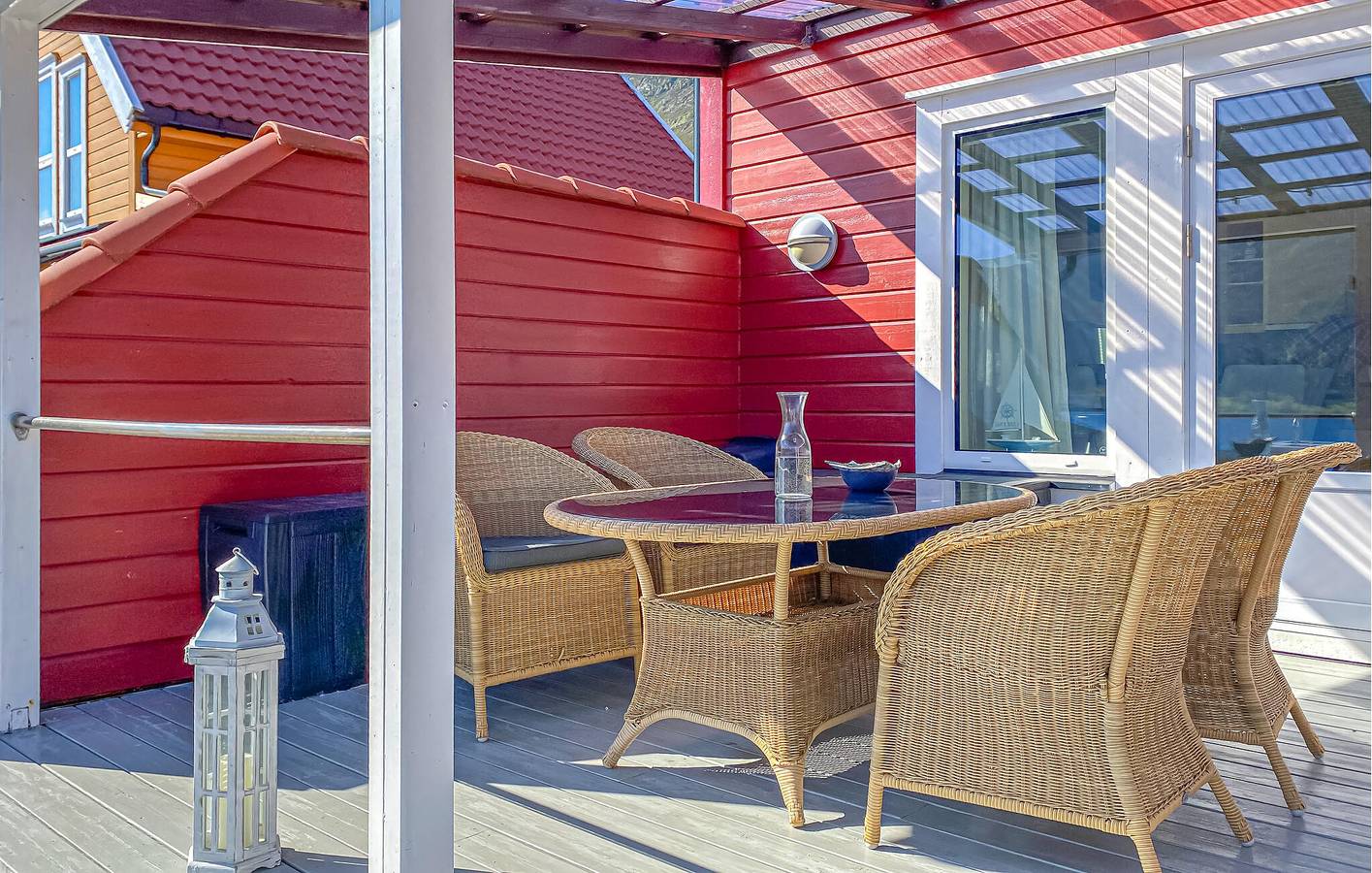 Ferienhaus für 4 Personen mit Terrasse in Gursken, Sande (Norwegen)