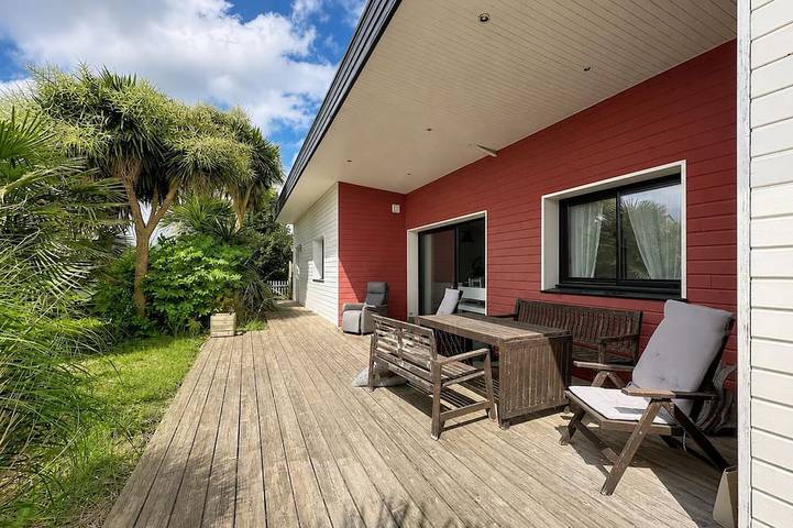 Maison de vacances pour 6 personnes, avec Terrasse et Jardin