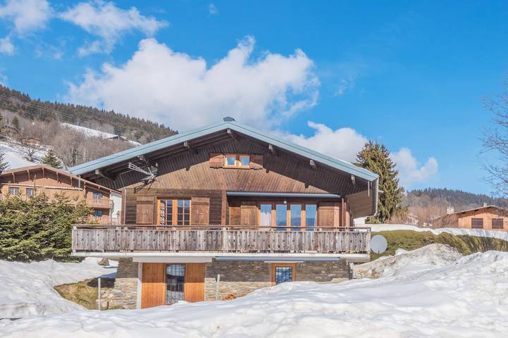 Chalet pour 6 personnes, avec balcon et jardin, animaux acceptés à Megève - 2