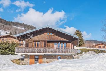 Airbnb voor 6 personen, met tuin en balkon in Megève