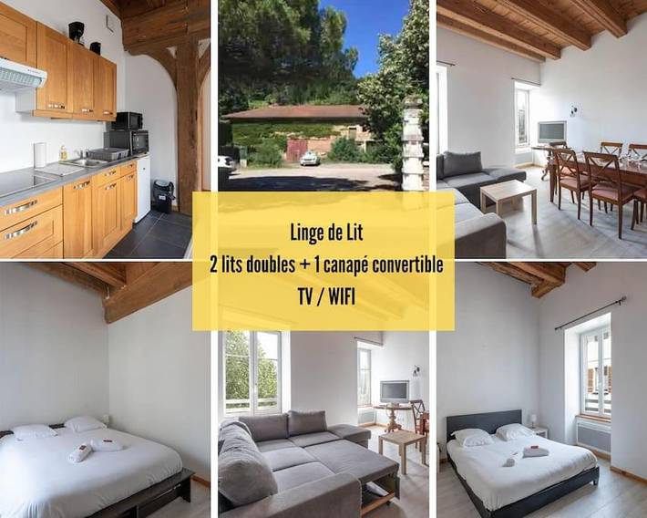 Gîte pour 6 personnes dans Chalamont