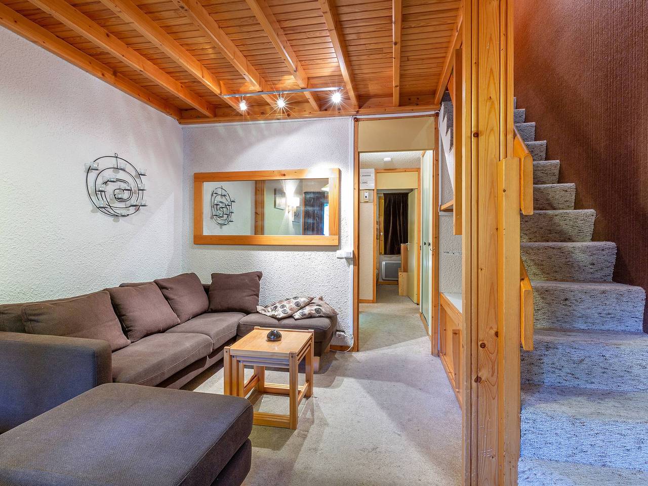 Ganze Wohnung, 3 pièces mezzanine rénové, proche pistes et commerces, idéal familles! in Valmorel, Les Avanchers-Valmorel