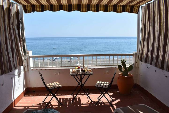 Ferienhaus für 2 Personen, mit Balkon