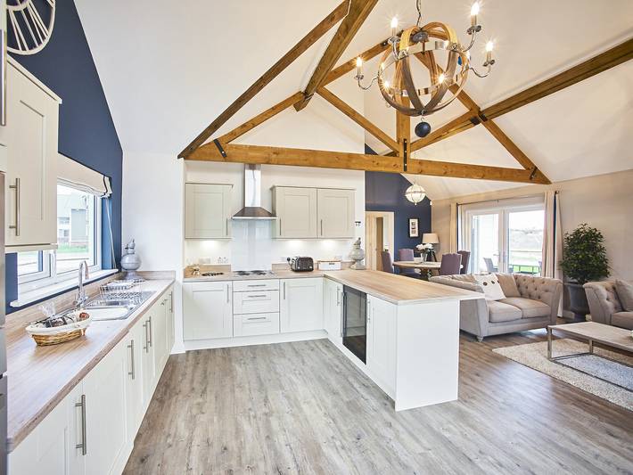 Glamping for 4 people, with garden in Northumberland