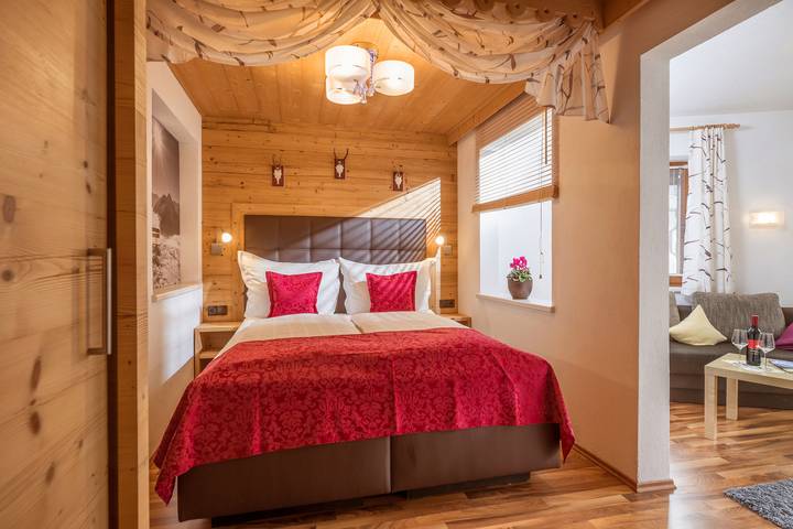 Ferienwohnung für 3 Personen, mit Balkon und Sauna in Finkenberg