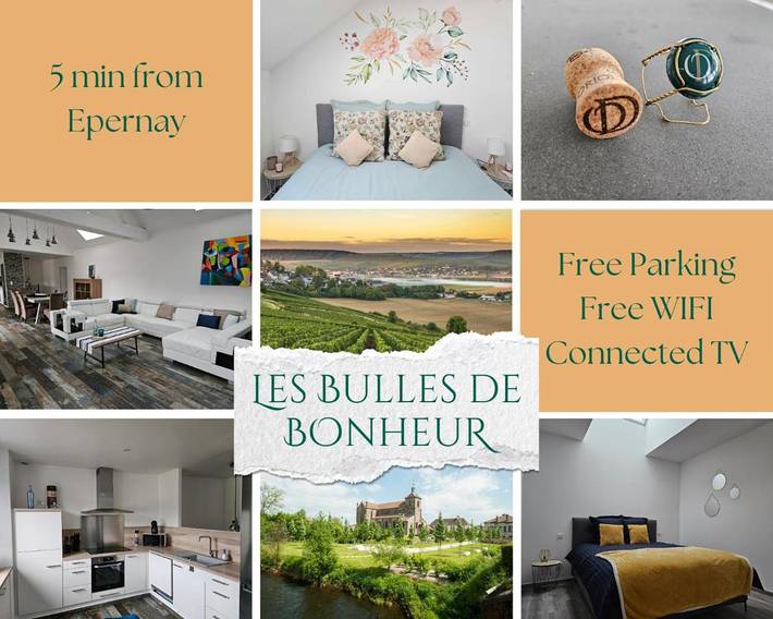 Gîte pour 6 personnes, avec balcon à Chouilly - 2