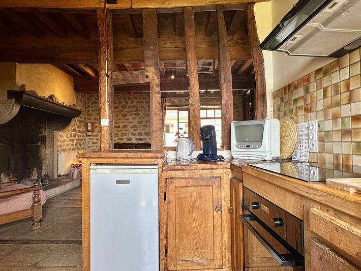 Charmantes Haus im Morvan, 1 Schlafzimmer, Garten, nahe Vézelay in Pierre-Perthuis, Naturpark Morvan