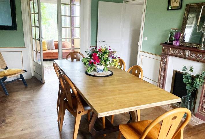 Location de vacances pour 10 personnes, avec vue et jardin, animaux acceptés à Léhon - 3