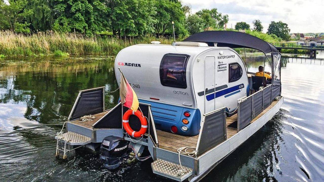 Boot für 3 Personen (6 m²) in Demmin in Demmin, Mecklenburgische Seenplatte