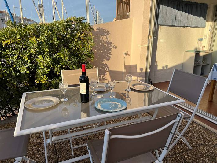 Gîte pour 4 personnes, avec terrasse dans La plagette (Cap d'Agde) - 2